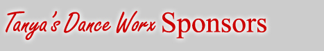 Tanya Dance Worx Sponsors